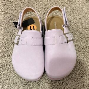 Tahari Kids Light Purple Slingback Clogs Kids 11